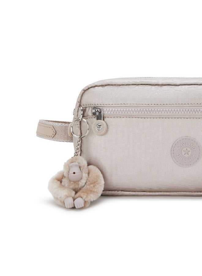 كيبلينغ حقيبة أدوات عناية أغوت بلمسة معدنية لامعة - Image 2